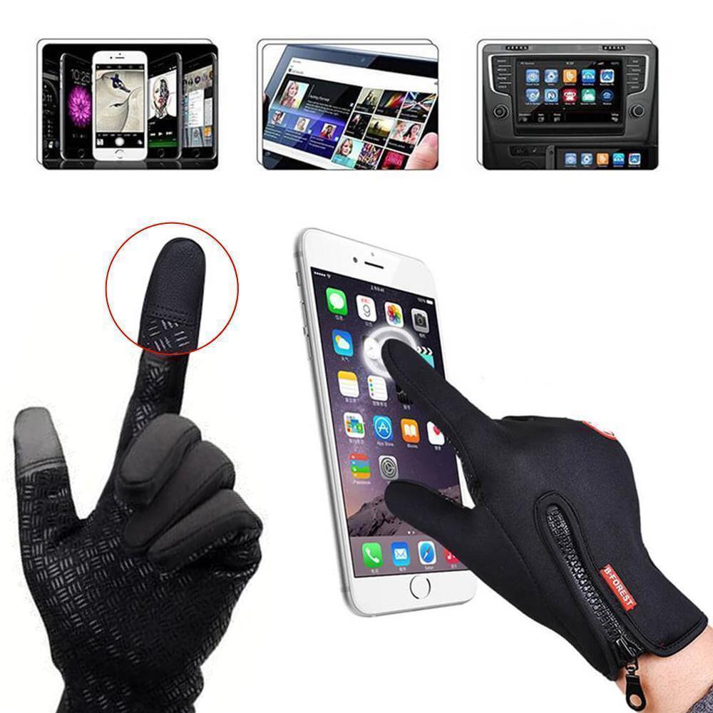 Winddichte Touchscreens Thermohandschuhe, (2er-Pack) - Axel