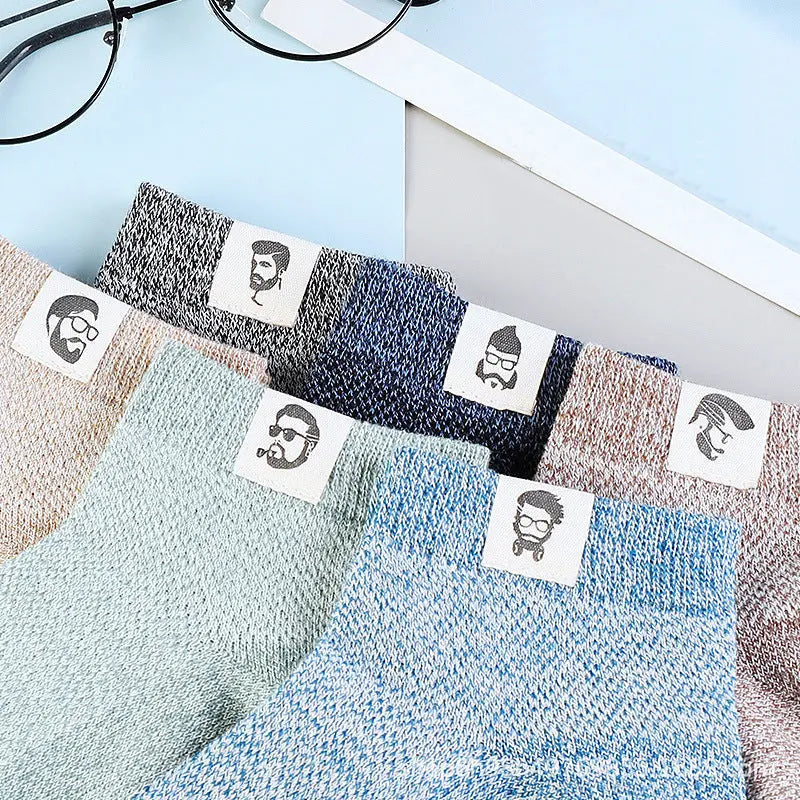 Antibakterielle, atmungsaktive Socken 5 Paar – Inés