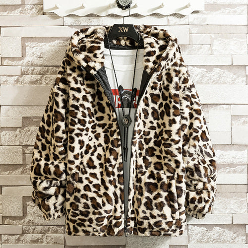 Barrett – Herren-Kapuzenjacke mit Leopardenmuster