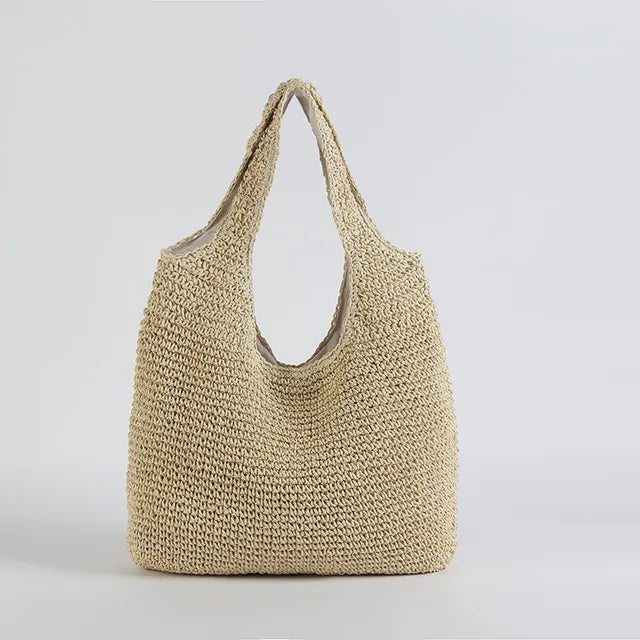 Damen-Rattan-Strandtasche - Cameron