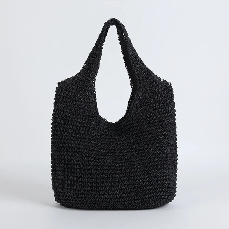 Damen-Rattan-Strandtasche - Cameron