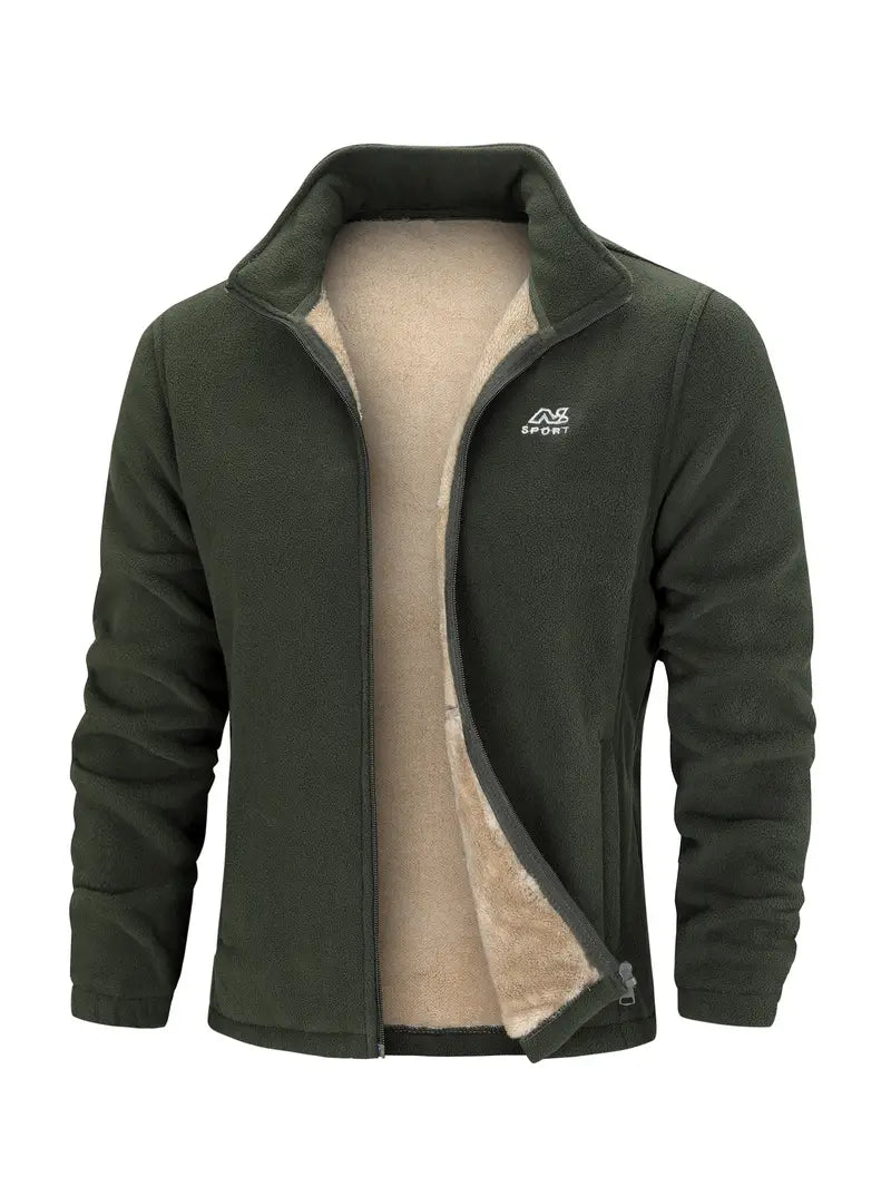 Aiden - Warme Fleece-Herrenjacke