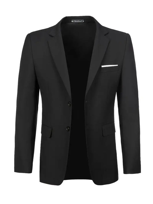 August - Zwei-Knopf-Blazer & Anzughose für Herren Anzug-Set