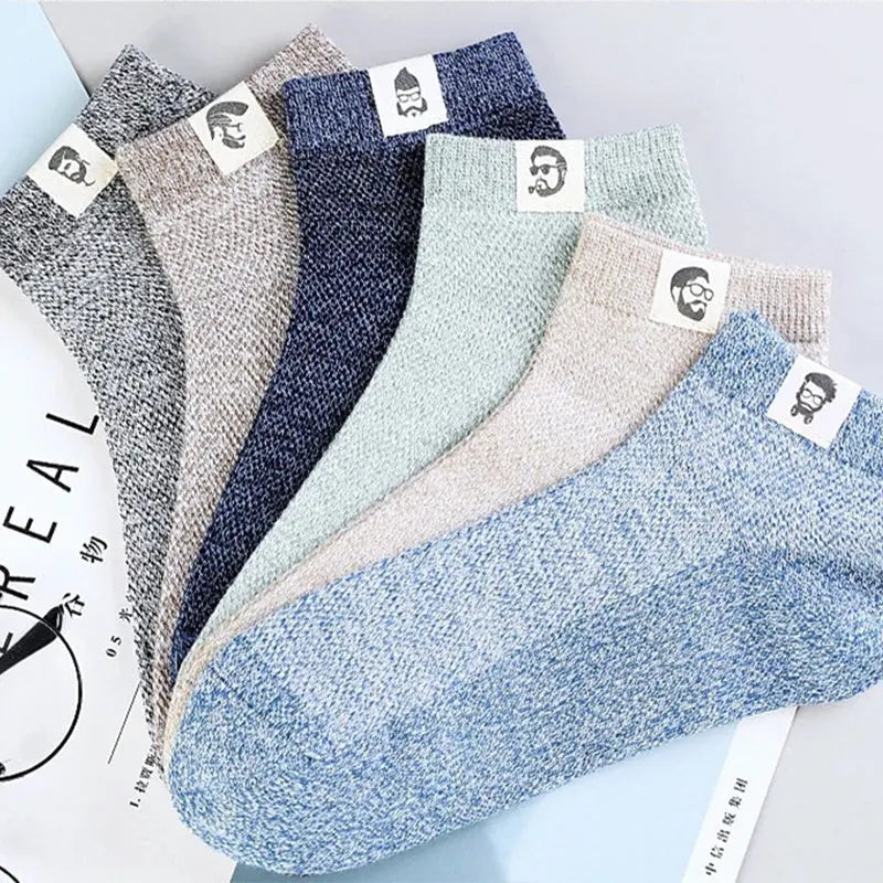 Antibakterielle, atmungsaktive Socken 5 Paar – Inés