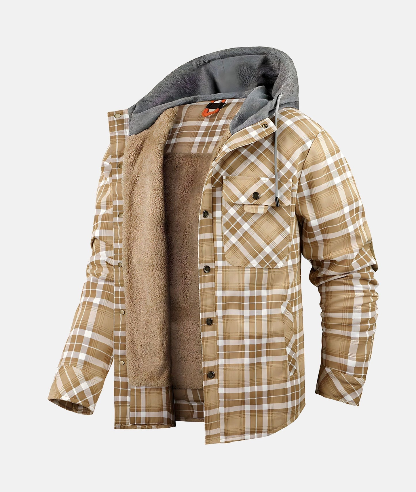 Denis - Kariert Flanelljacke