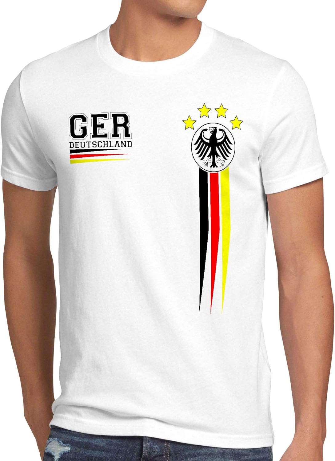 Herren T-Shirt Deutschland Euro 2024 Deutschland Fußball Europameisterschaft Trikot - Bjorn