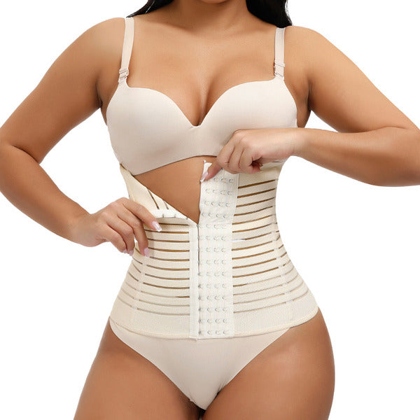 Atmungsaktives Polyester Taillentrainer Shapewear - Kyla