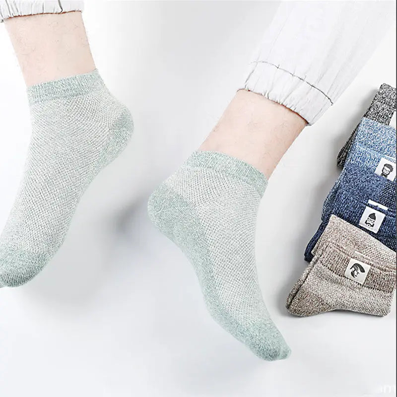 Antibakterielle, atmungsaktive Socken 5 Paar – Inés