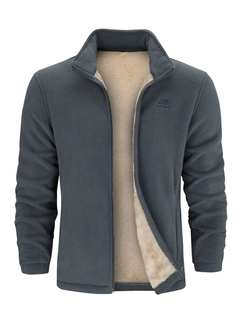 Aiden - Warme Fleece-Herrenjacke