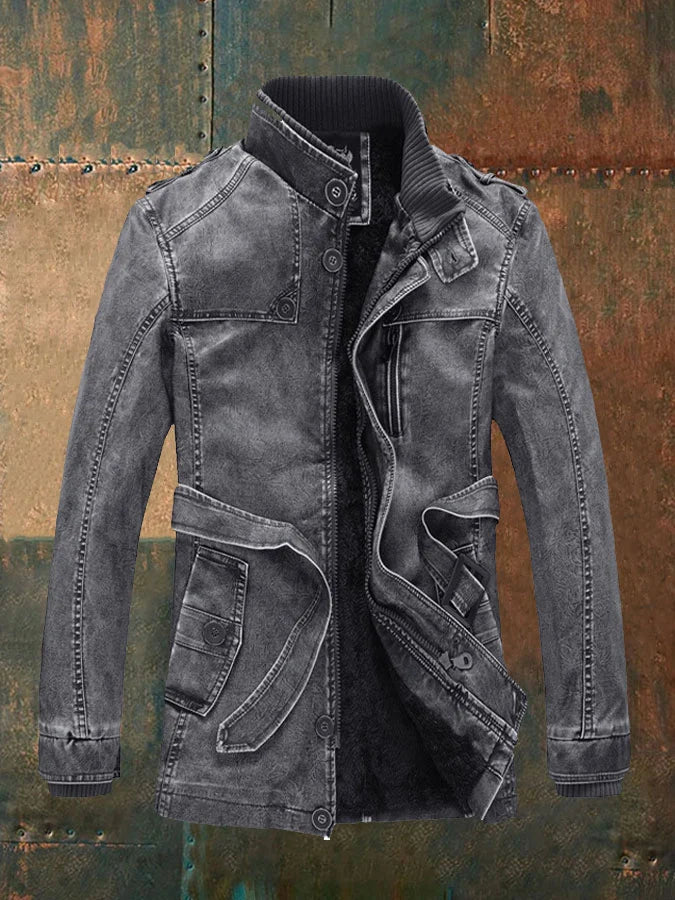 Harold – Premium Vintage Lederjacke für Herren