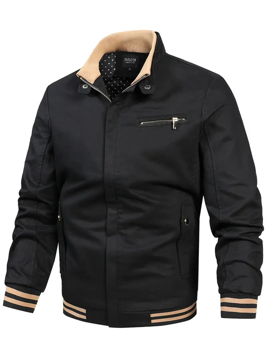 Herren Baumwolljacke mit Stehkragen - Balder