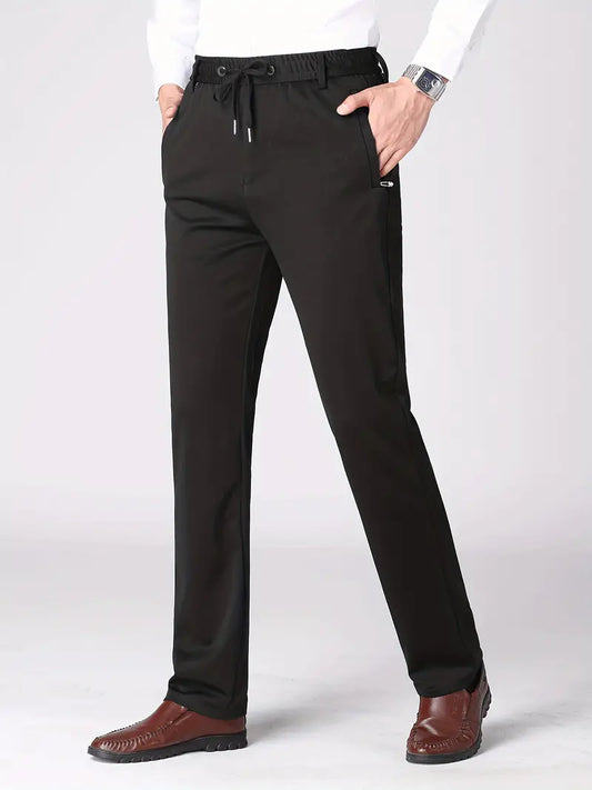 Herren Slim-Fit Stretch Anzughosen - Thurmund