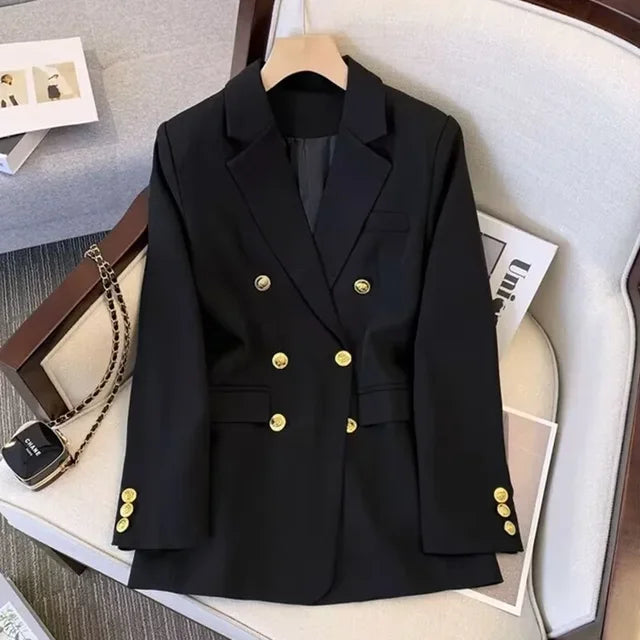 Filippina - Zweireihiger Schmal geschnittener Blazer für Damen