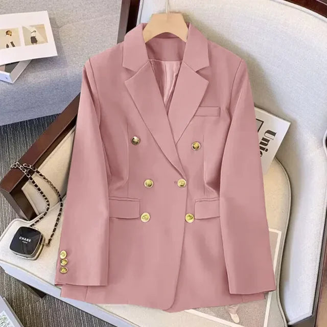 Filippina - Zweireihiger Schmal geschnittener Blazer für Damen