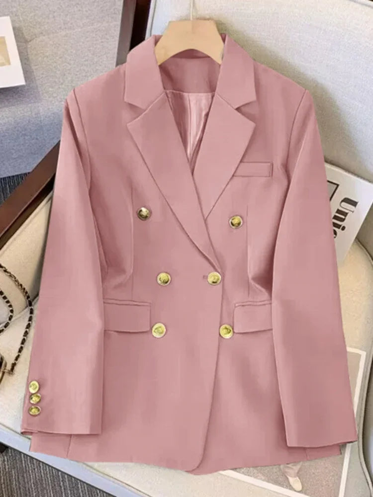 Filippina - Zweireihiger Schmal geschnittener Blazer für Damen