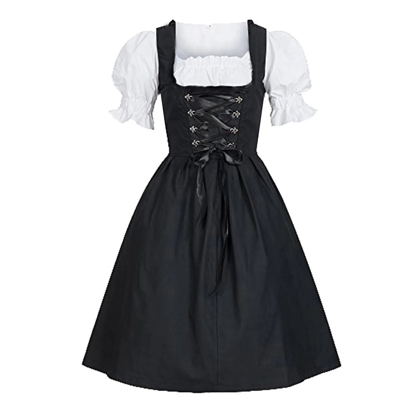 Jette - Dirndl Bayerisches Oktoberfest Trachtenkleid mit Schürze