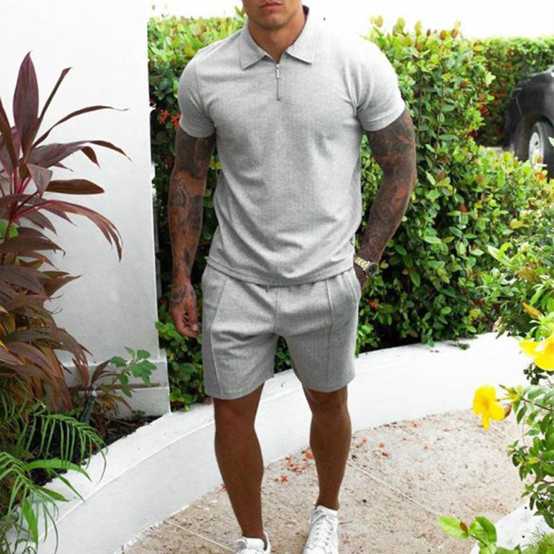 Sommeroutfit Polo & Short Set für Herren - Harald