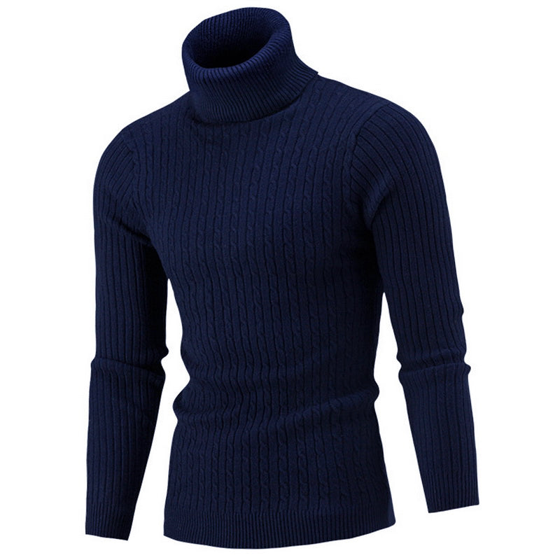 Klaus – Warmer Rollkragenpullover für Herren