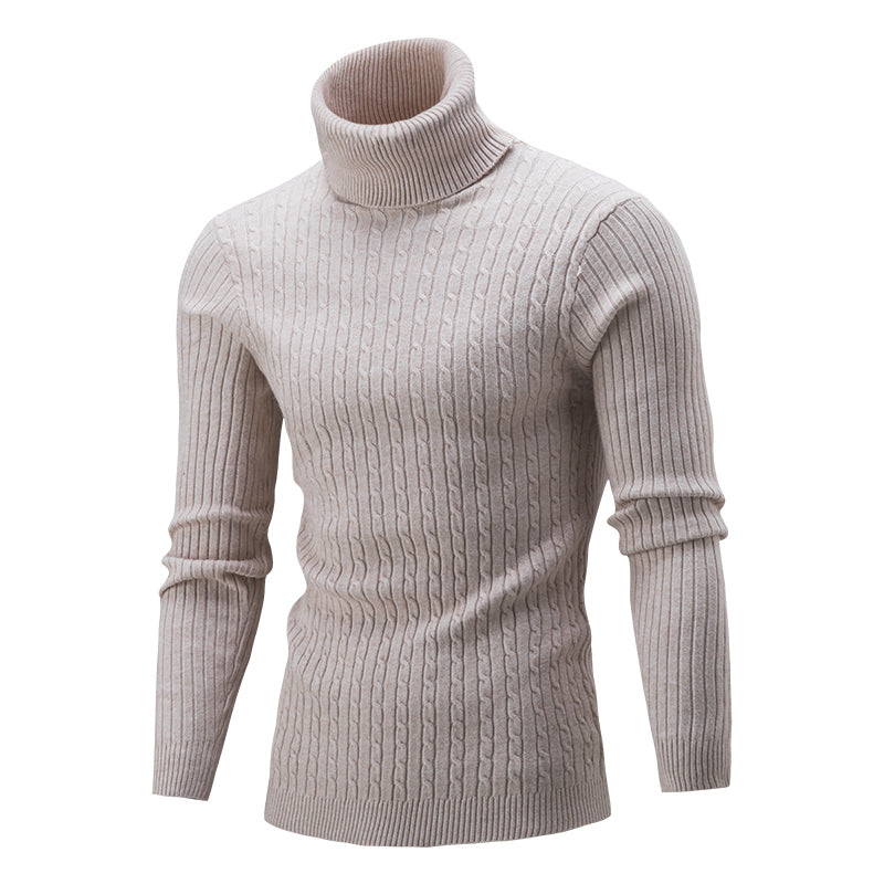 Klaus – Warmer Rollkragenpullover für Herren