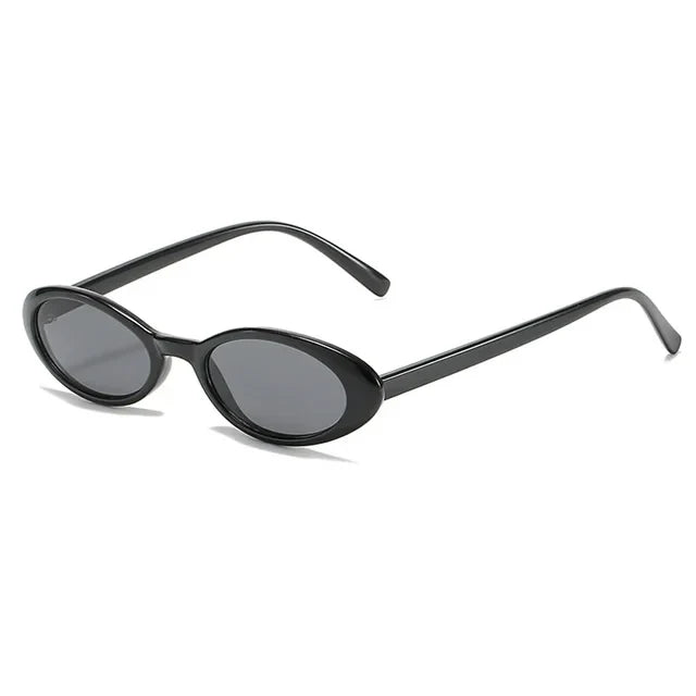 Trendige ovale Sonnenbrille mit Schildpatt-Rahmen - Esther