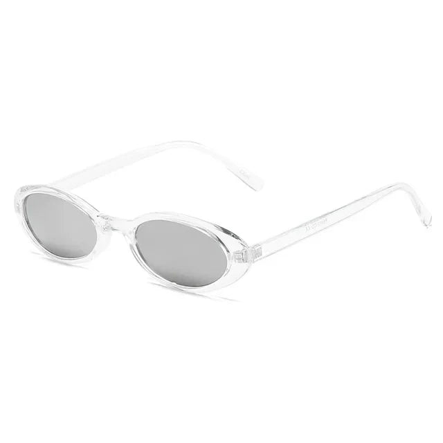 Trendige ovale Sonnenbrille mit Schildpatt-Rahmen - Esther