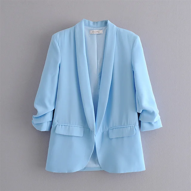 Dames Blazer met geplooide mouwen - Charlotte