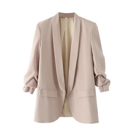 Dames Blazer met geplooide mouwen - Charlotte