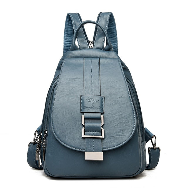 Lederrucksack für Damen - Maddison