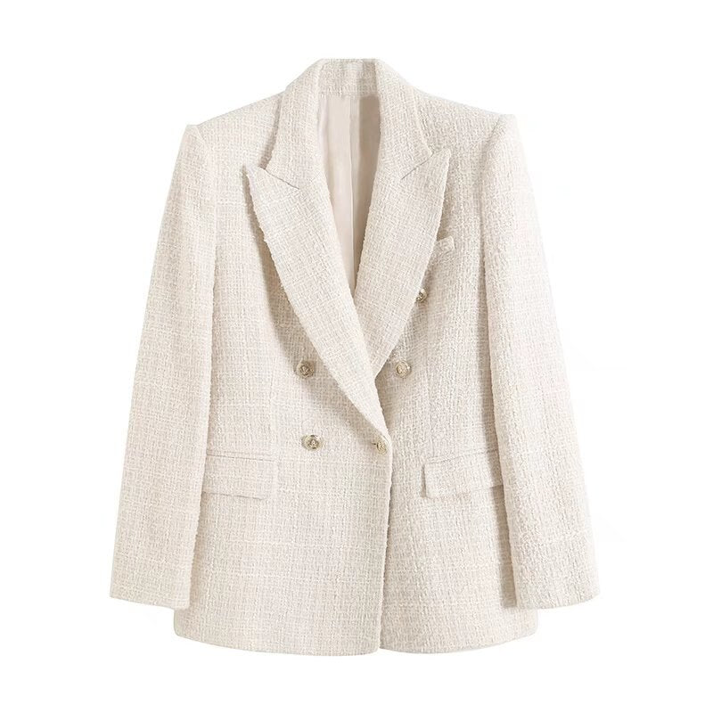 Beiger Blazer mit Prägung für Damen -  Aliénor