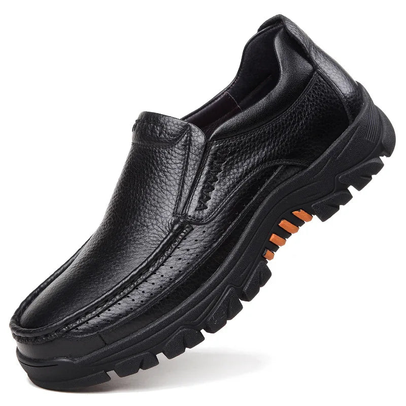 Mitchell – Hochwertige Herren-Slip-On-Schuhe aus weichem Leder