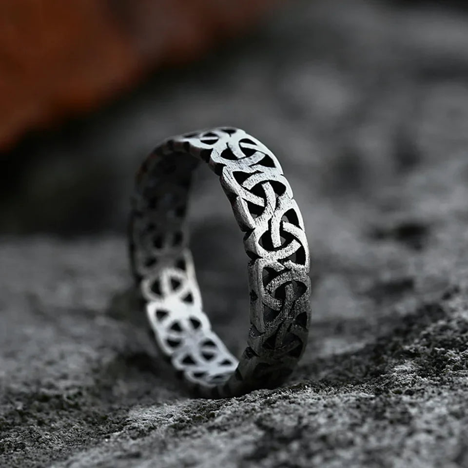 Sterling Ring mit keltischem Knoten-Design - Eric