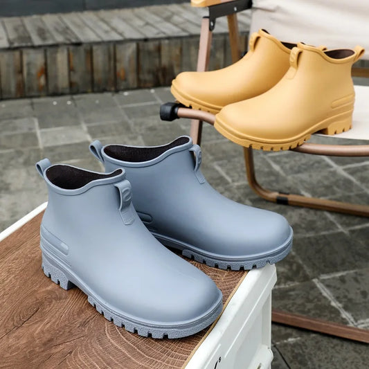 Mittelhohe wasserdichte Regenstiefel Unisex – Moritz