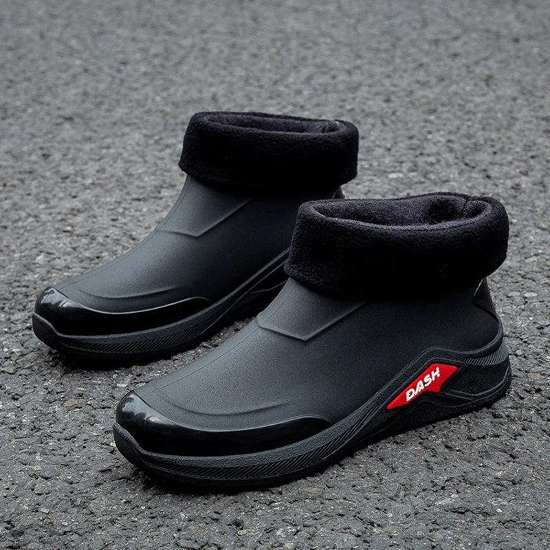 Mittelhohe wasserdichte Regenstiefel – Michael