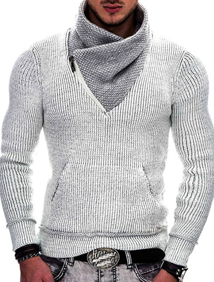 Elijah - Modischer Harajuku-inspirierter Strickpullover für Männer