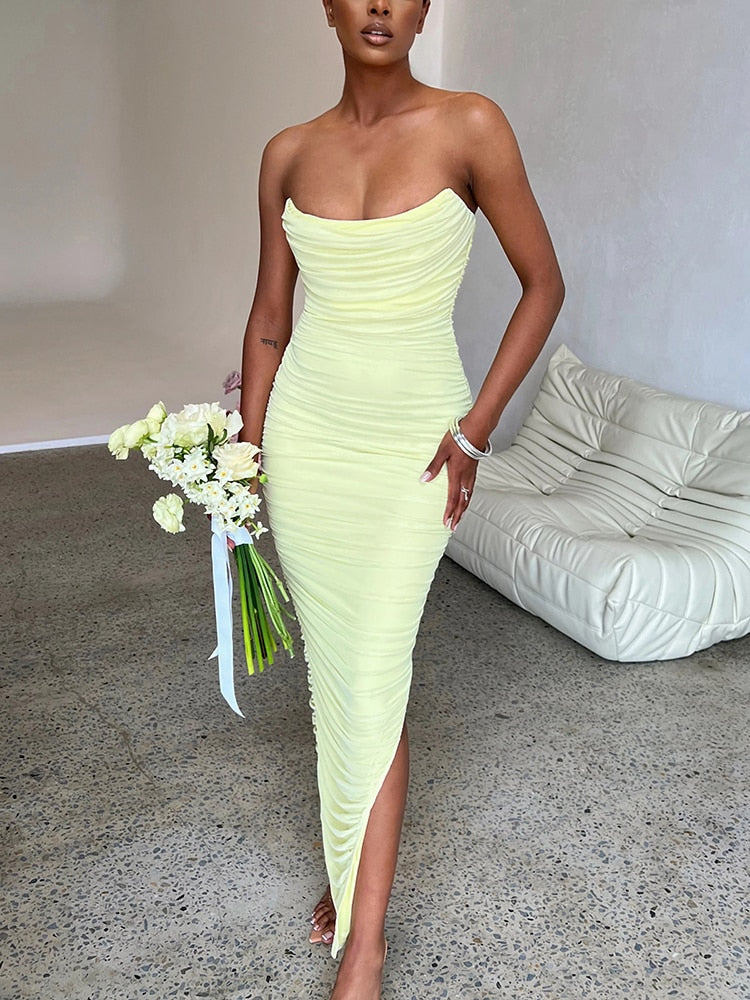 Strapless Maxikleid - Suse