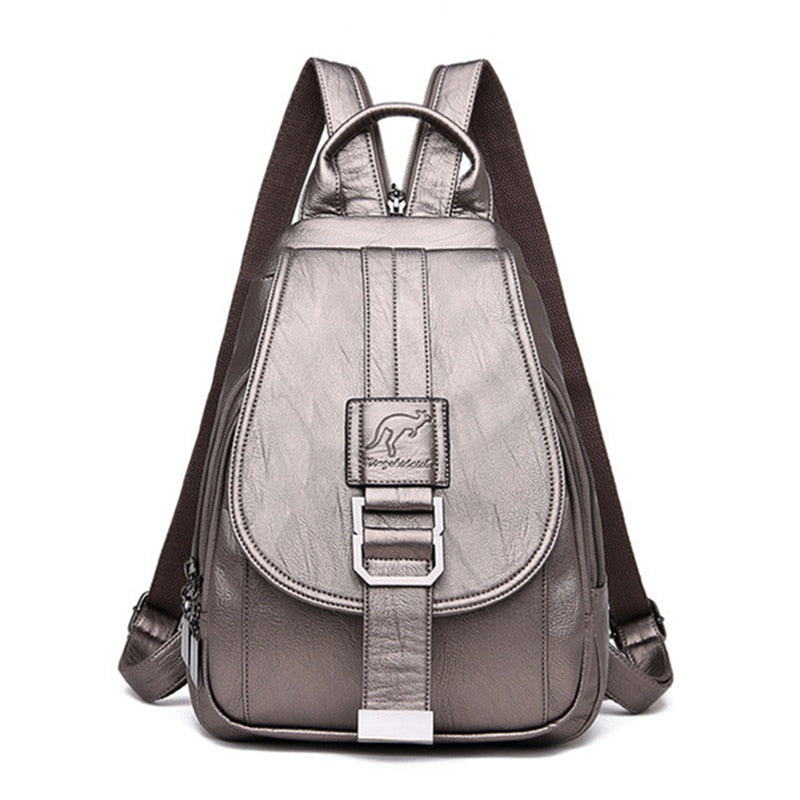 Lederrucksack für Damen - Maddison