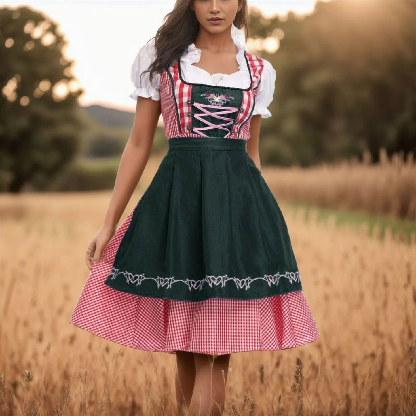 Angelika - Oktoberfest Dirndl Kostüm