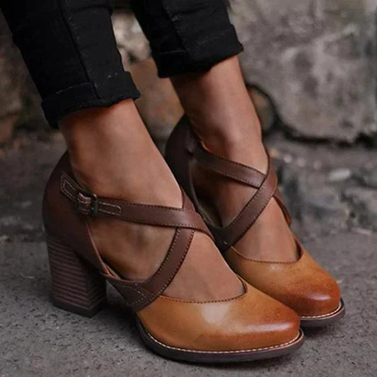 Melain - Sommer Leder Clogs