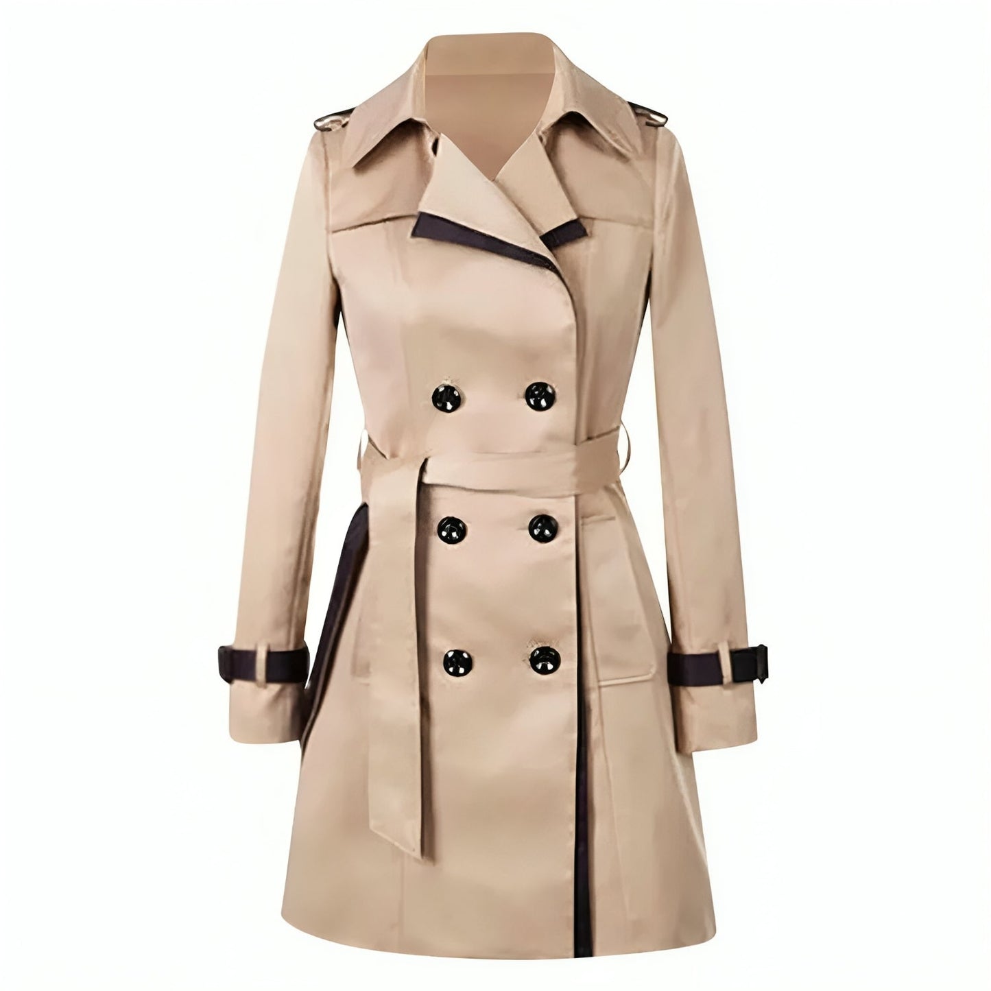 Kesia – Stilvoller Schicker Winddichter Damen-Trenchcoat