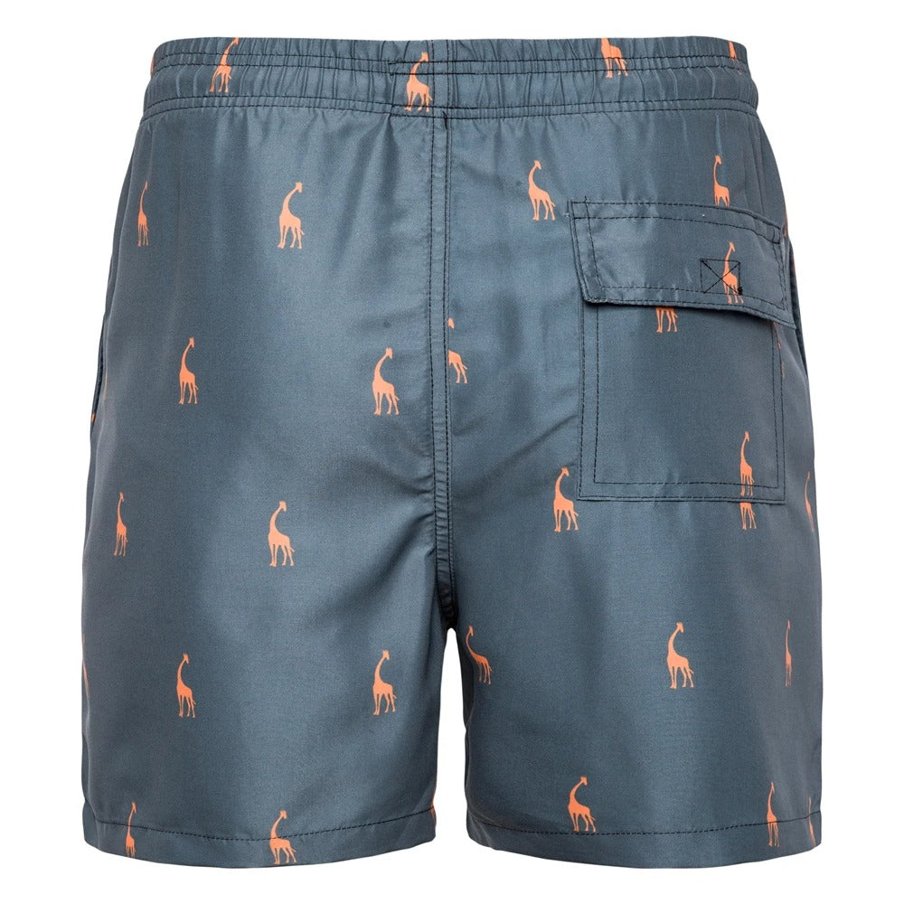 Achim - Wasserdichte Herren-Badehose mit Giraffen-Print