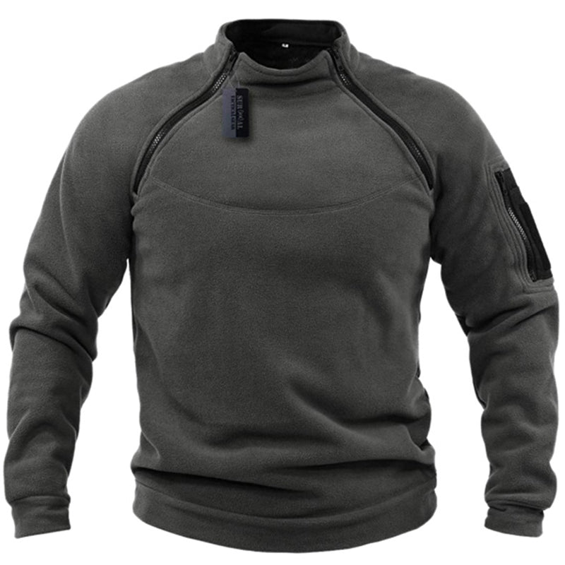 Herren Militär Fleecepullover - Herbert