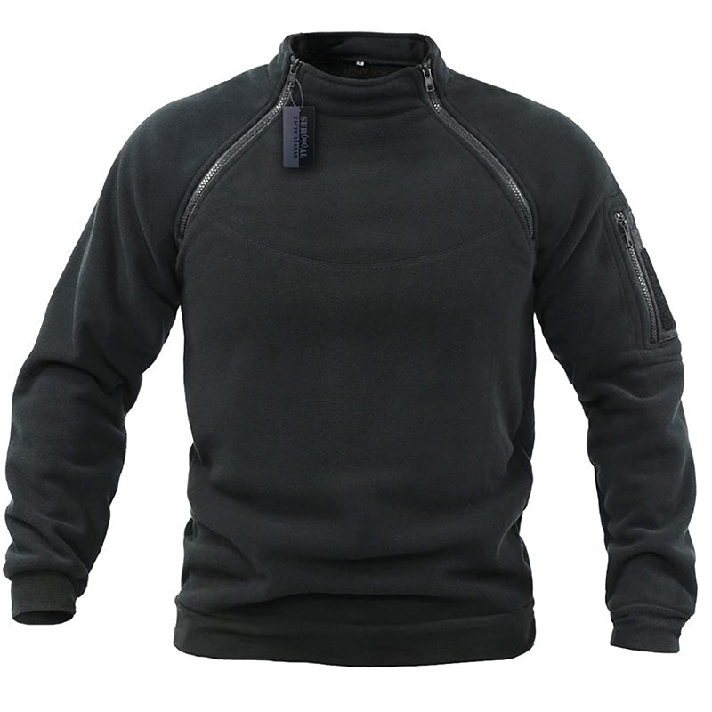 Herren Militär Fleecepullover - Herbert