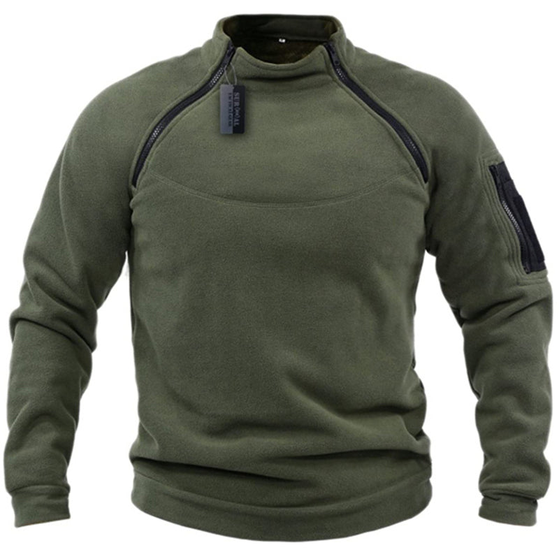 Herren Militär Fleecepullover - Herbert