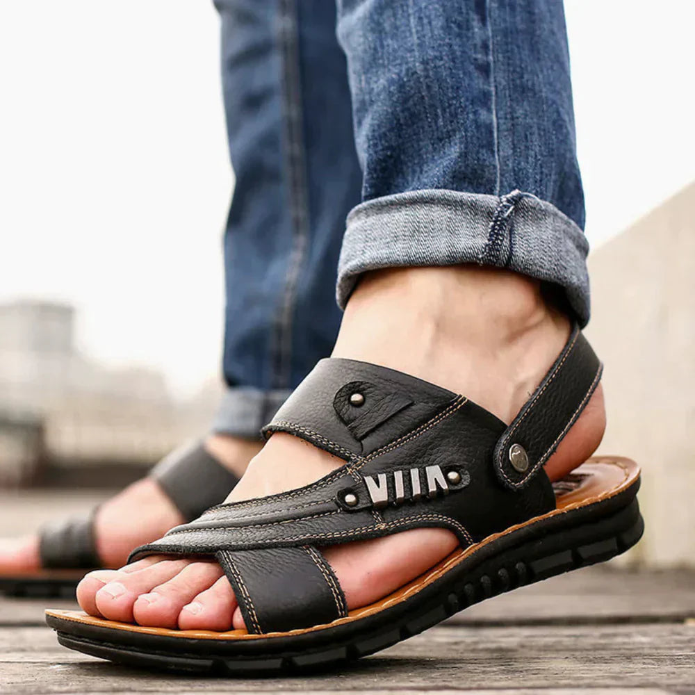 Hochwertige orthopädische sandalen für herren - Adel