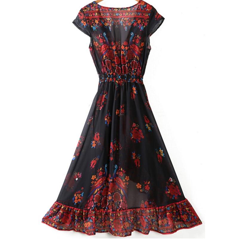 Maxikleid im spanischen Stil - Lillian