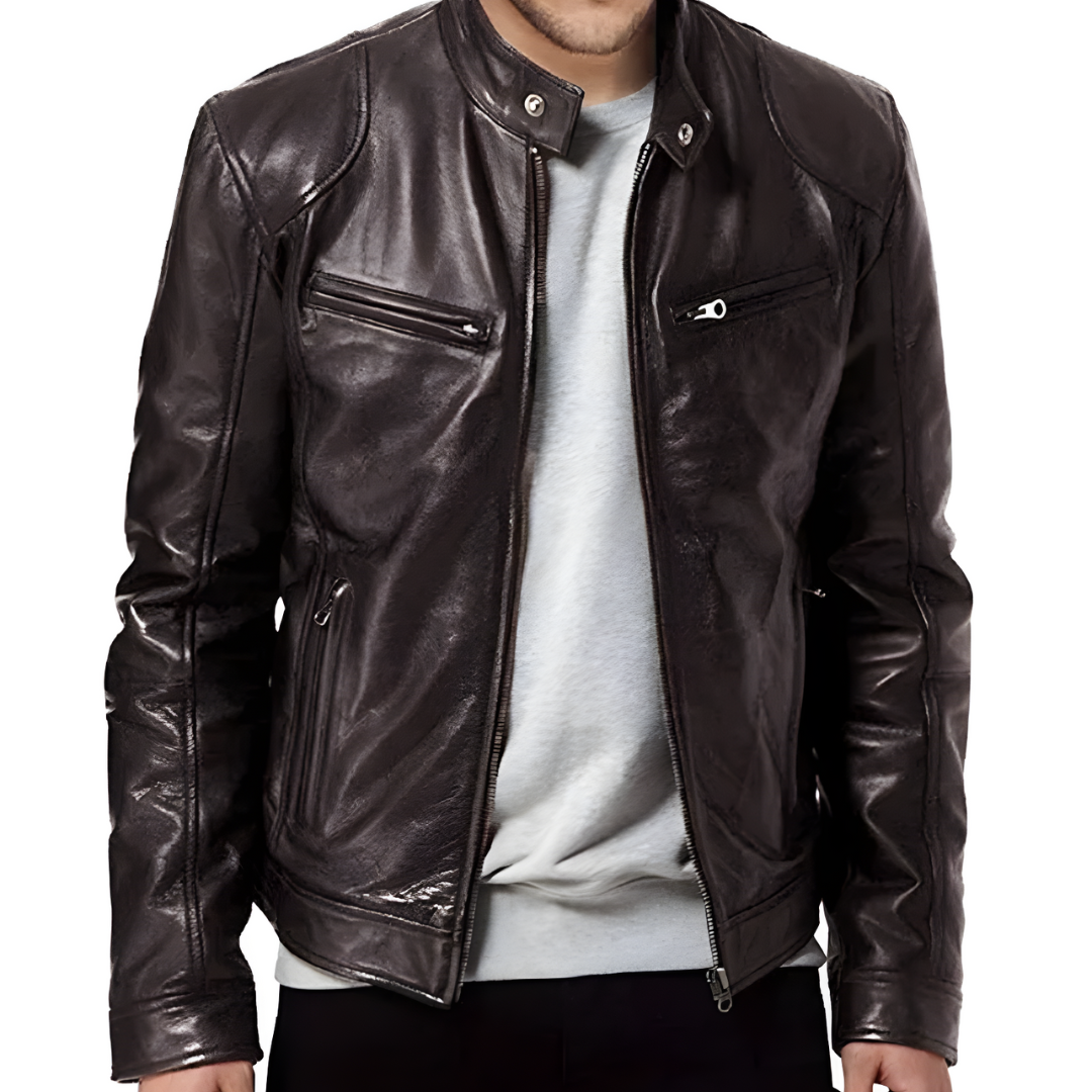 Ando - Premium Lederjacke