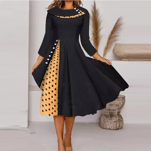 Vittoria - Kleid mit Polka Dot Print