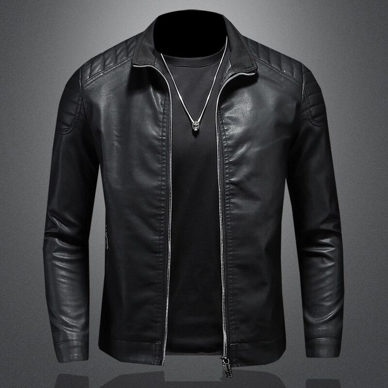 Alfa - Stylische Premium Lederjacke