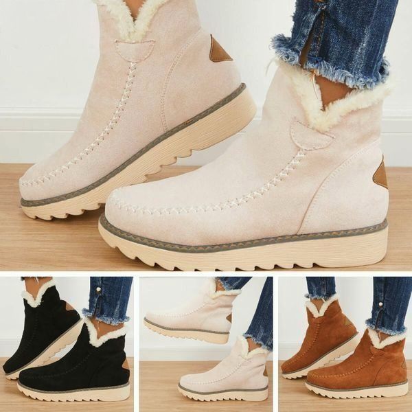 Mira - Klassische Rutschfeste Damen Schneestiefel